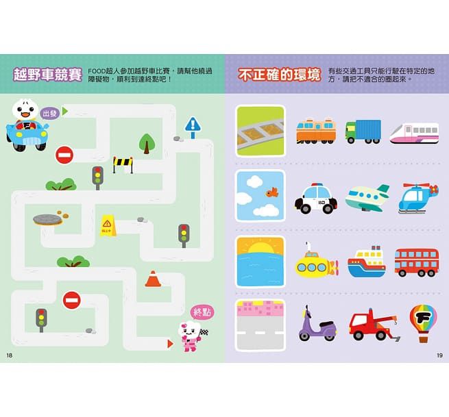 叭！交通工具有聲百科平板電腦(新版)-FOOD超人