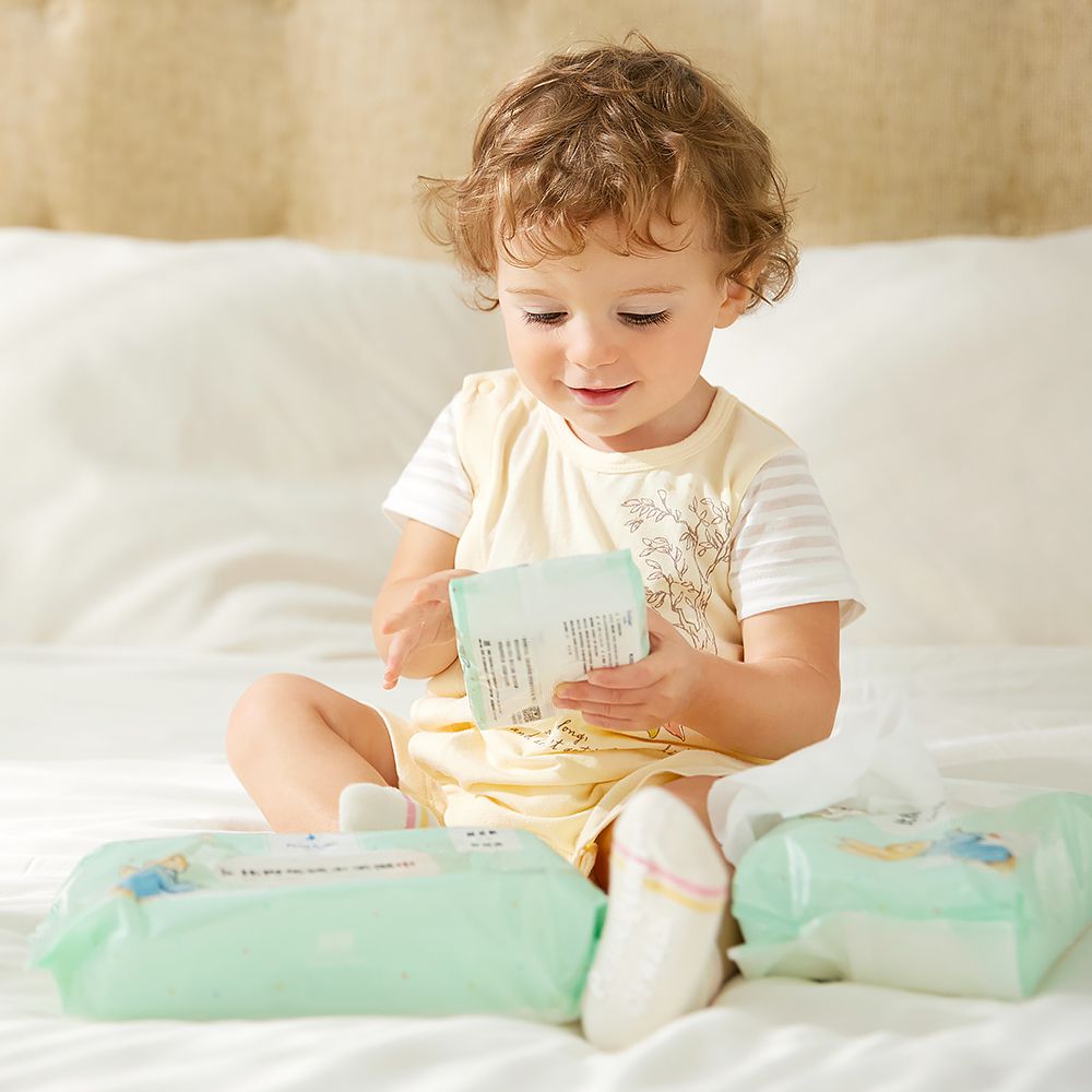 比得兔純水柔濕巾-70抽 12入