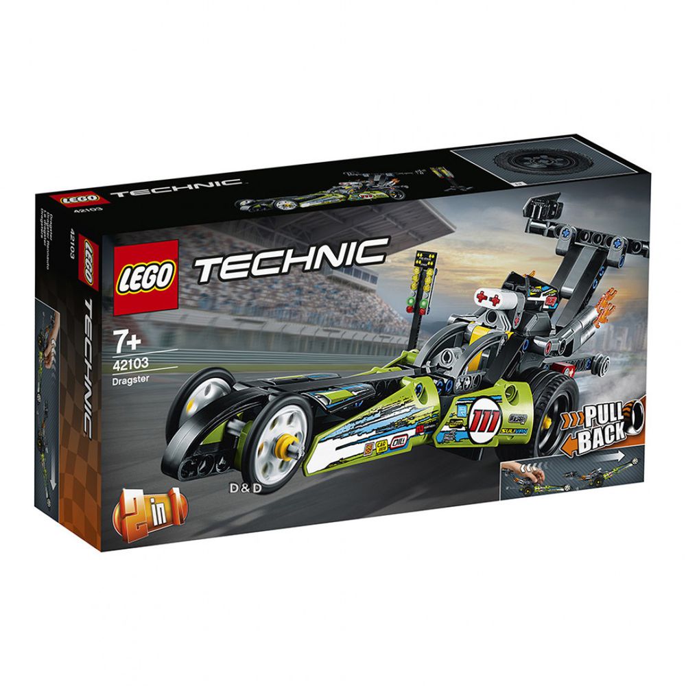 樂高 LEGO - 樂高 Technic 科技系列 -  直線加速賽車 42103-225pcs