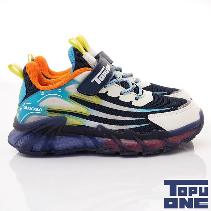 TOPUONE-潮流運動童鞋-623916藍(中大童段)-運動鞋-藍