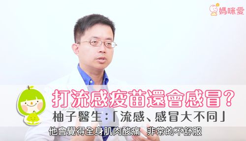 打流感疫苗會感冒？柚子醫生：「流感、一般感冒差在這！」