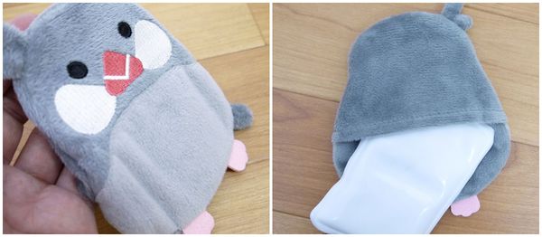 日本 friendshill - 重複使用神奇熱敷袋暖暖包-小白鳥 (12.5x12cm)