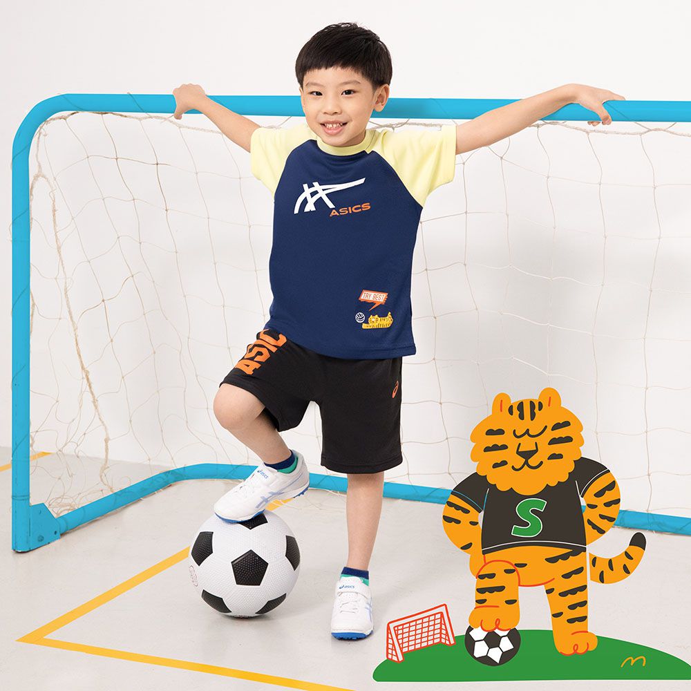 ASICS 亞瑟士 - 童 老虎 短袖上衣 兒童 服飾 2033B402-400