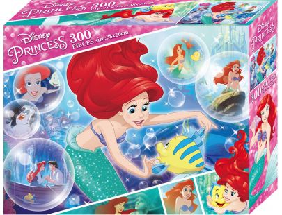 小美人魚 300片盒裝拼圖(G)-小美人魚