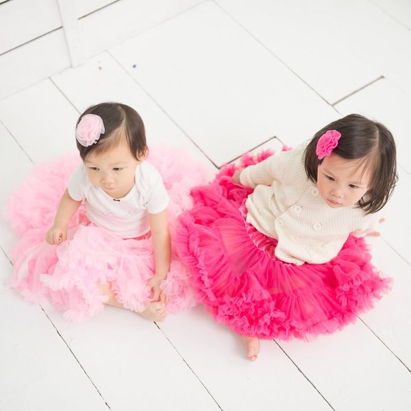 日安朵朵 - 女嬰童雪紡蓬蓬裙-睡美人