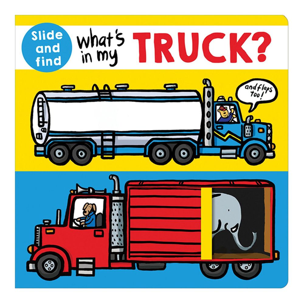 What's in My Truck 猜猜我的卡車裡有什麼 (翻翻書)