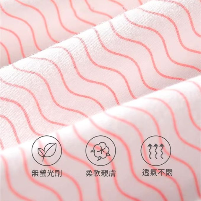 小 pipi - 純棉兒童四角平口內褲4件組_女童-彩虹小馬