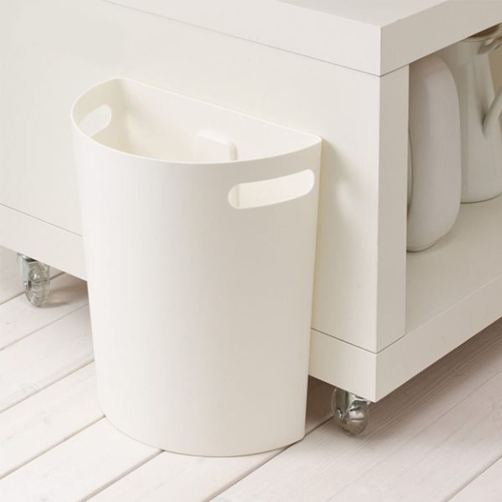 日本ISETO - Meluna壁掛式置物筒/垃圾桶-白