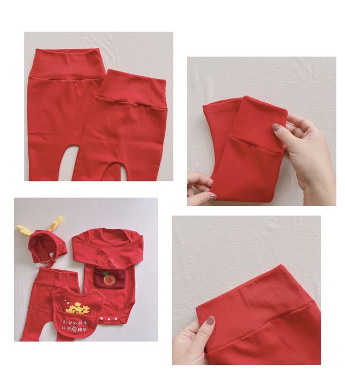 YOUrs - 【龍年限定】-YOUrs高腰不勒褲