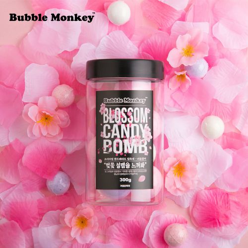 CANDY BOMB 泡沫浴泡澡球 10入罐裝 - BLOSSOM (櫻花+甜莓+甜蜜麝香)