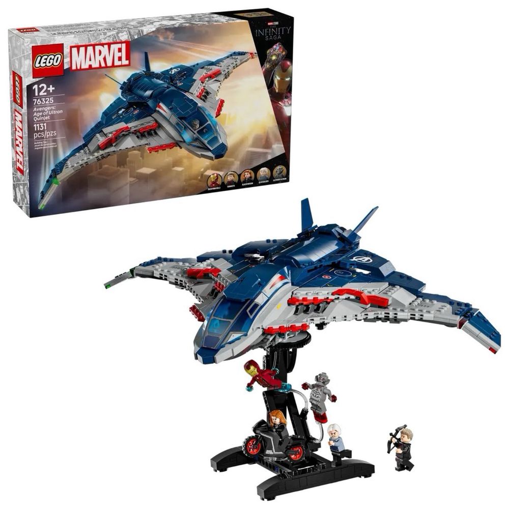 LEGO 76325 《復仇者聯盟 2：奧創紀元》昆式戰機 Avengers: Age of Ultron Quinjet