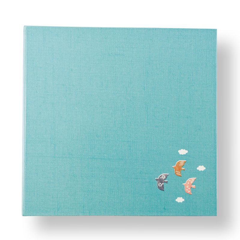 日本千趣會 - 聯名款 可收612枚大展開清新相簿-藍綠小鳥 (3x5相片)