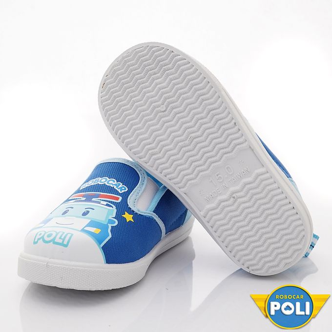 POLI-台灣製至尊鞋POKP34256藍(中小童段)-休閒鞋-藍