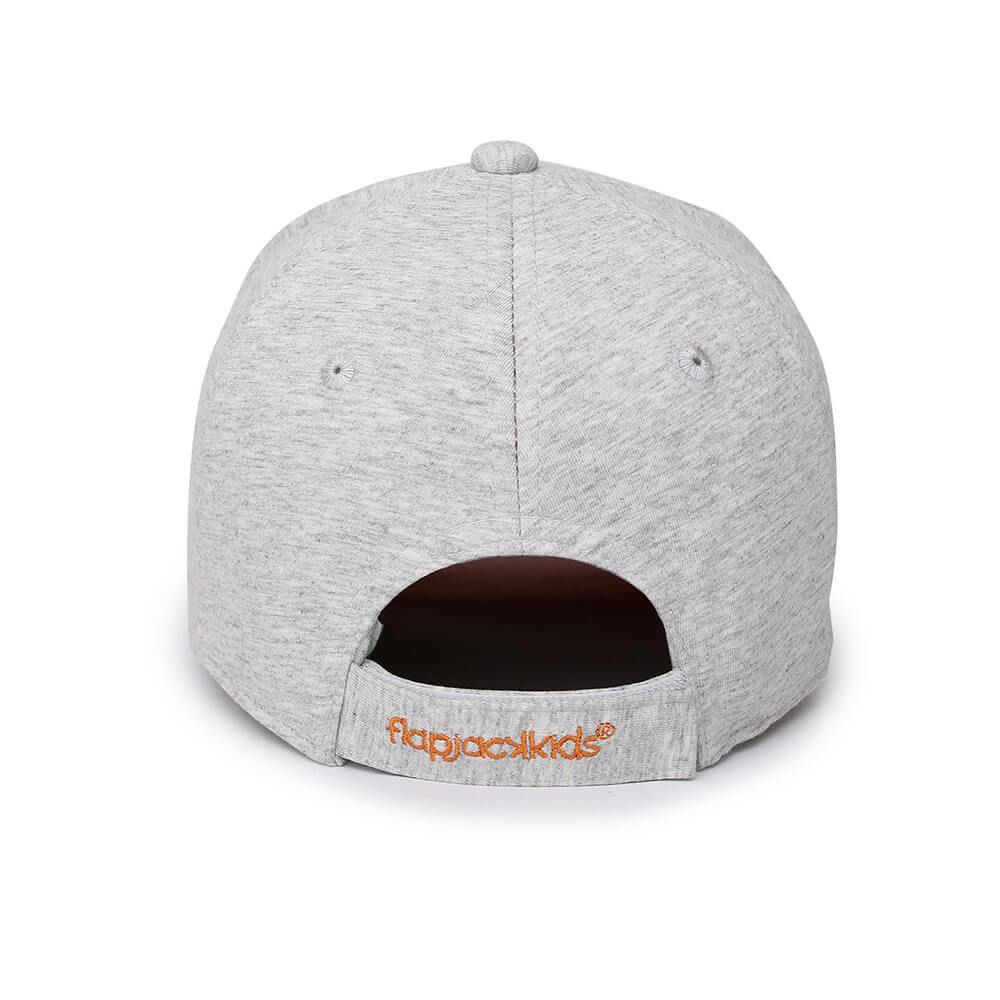 加拿大 flapjackkids - 防曬透氣棒球帽-怪獸(橘)