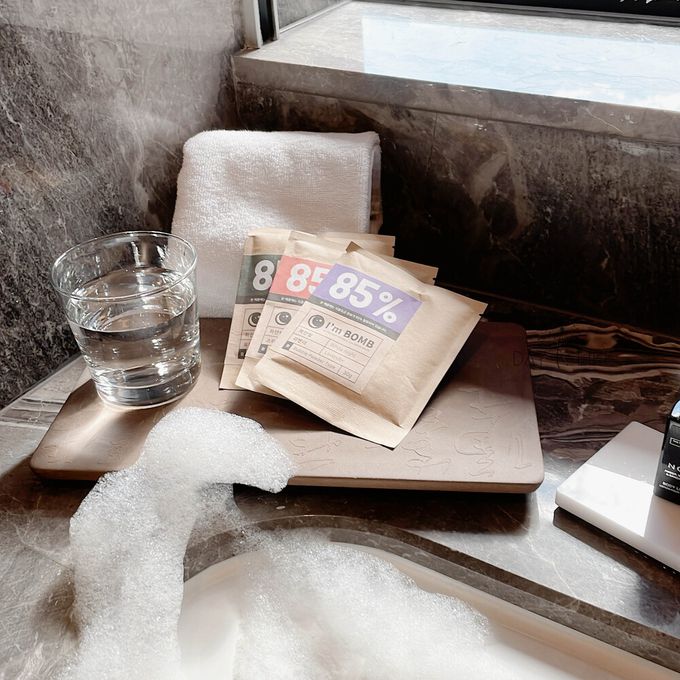 玩玩 Play - 韓國I'm BOMB甜睡仙境天然沐浴粉-蜂蜜柚子-約重30g