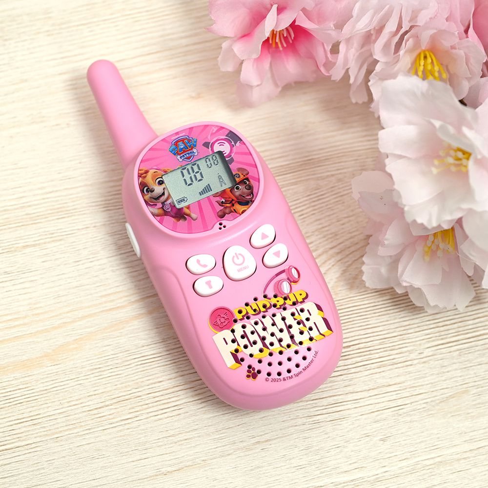 汪汪隊立大功系列兒童對講機(粉)