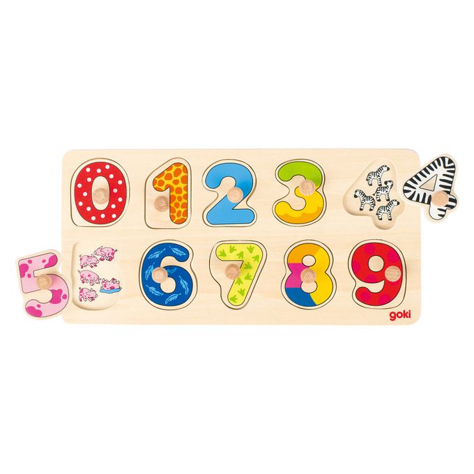 goki數字握鈕拼圖