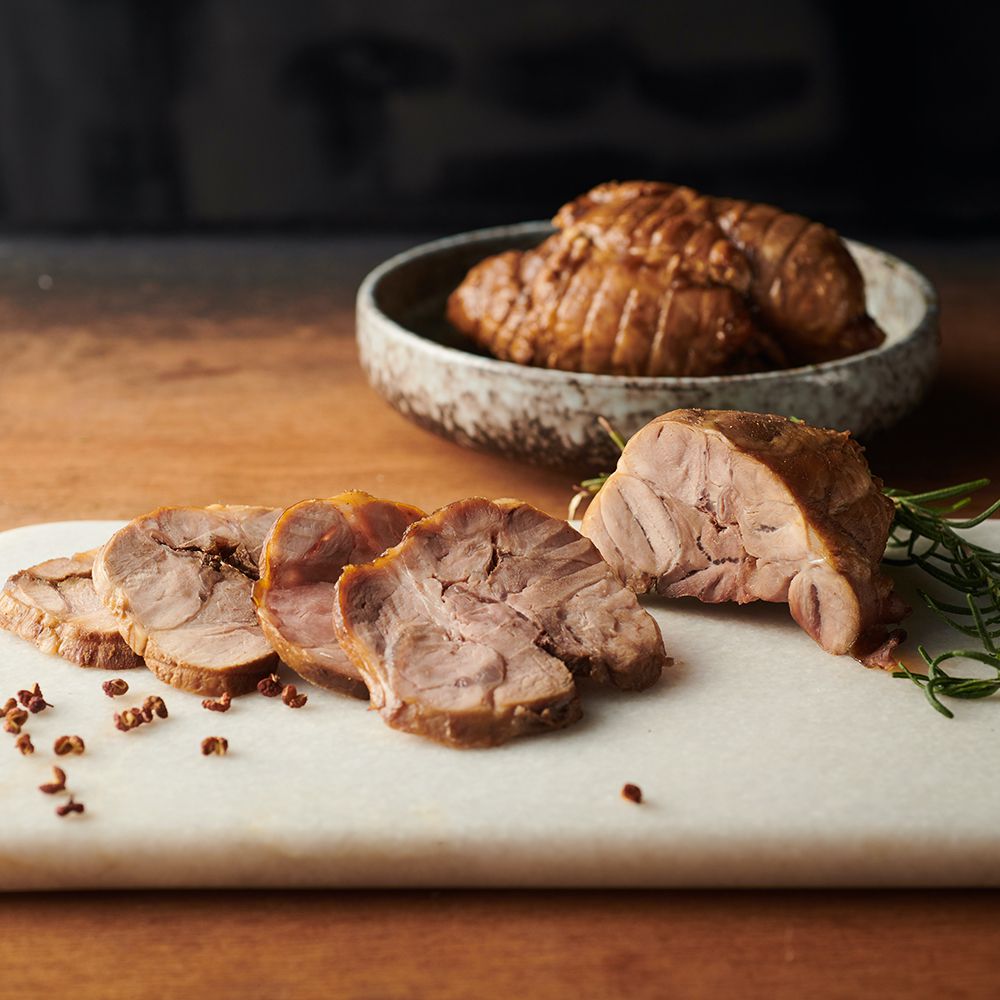 究好豬 - 必備美味快速調理品3入組（熟）-德式香腸200g/包、纖嫩豬排330g/包、香滷腱肉300g/包