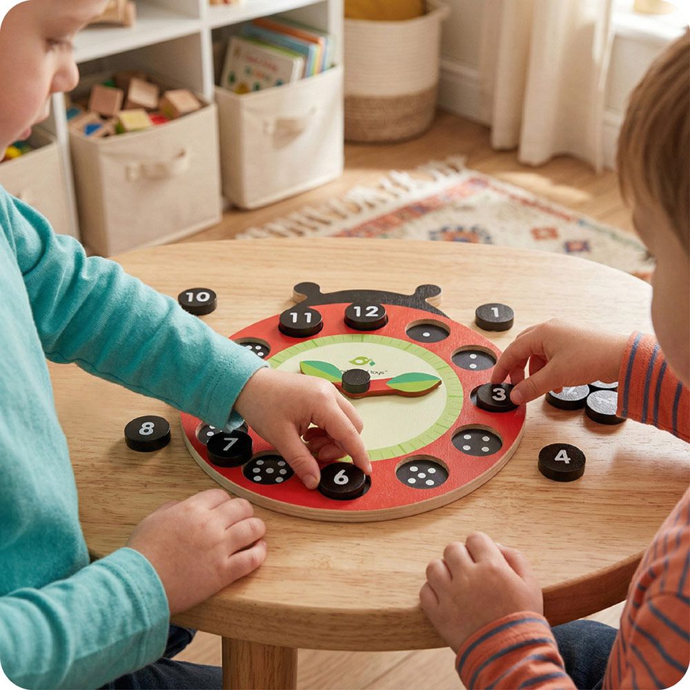 數字瓢蟲學習鐘