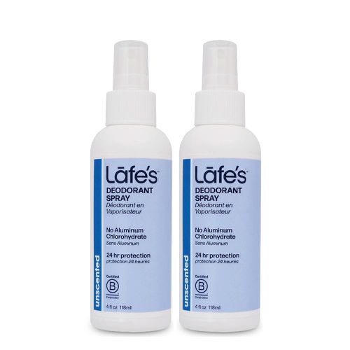 美國 Lafe's organic - 體香噴霧-無味自然-第二件五折優惠組-118ml*2