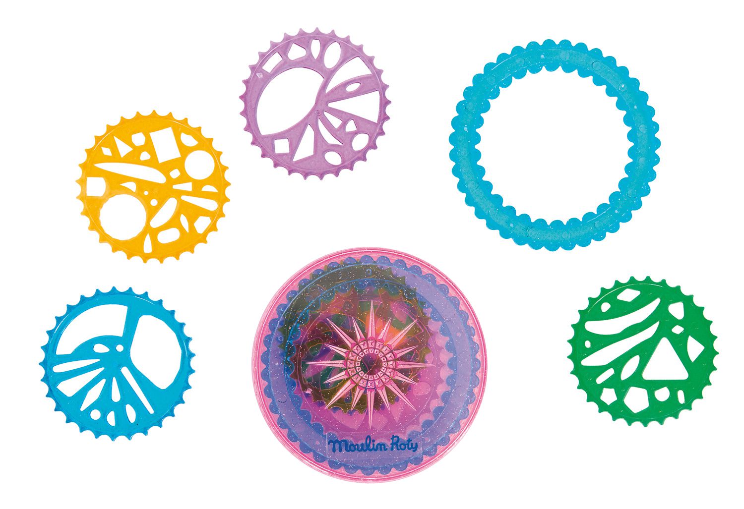 Moulin Roty - 趣味圈圈繪圖板