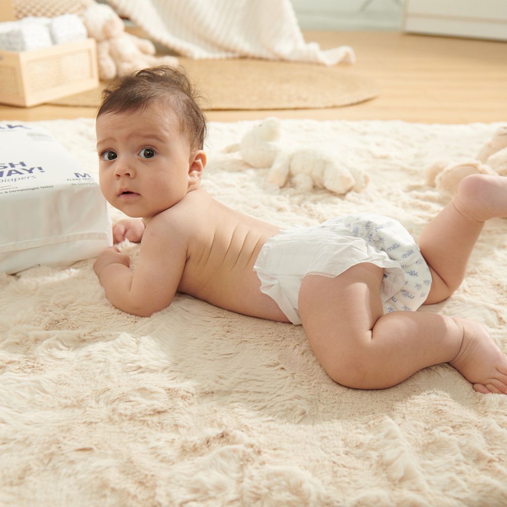 鎖水芯牛奶尿布 褲型-M/L/XL/XXL-2箱購