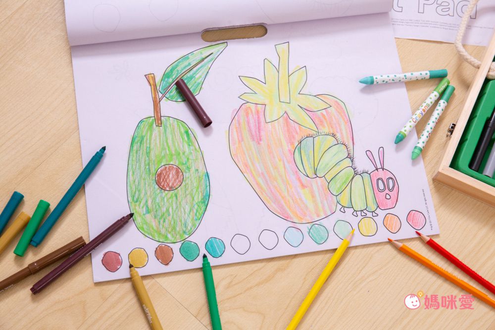 Alligator Products - 好餓的毛毛蟲畫畫(有筆) artist pad