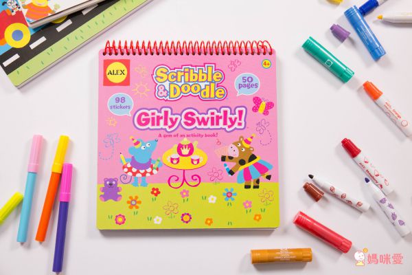 美國 ALEX - 我的旅行塗鴉本-女孩