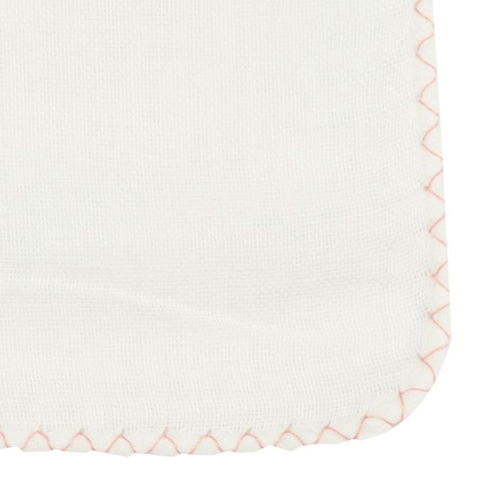 akachan honpo - 棉紗手帕20入-動物寶寶-米白色 (23.5×23.5cm)