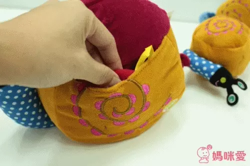 ❤ Oops 可愛動物多功能布質好朋友（3個月以上適用）蝸牛