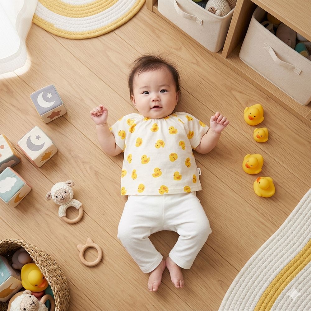 正反兩穿T恤-黃色