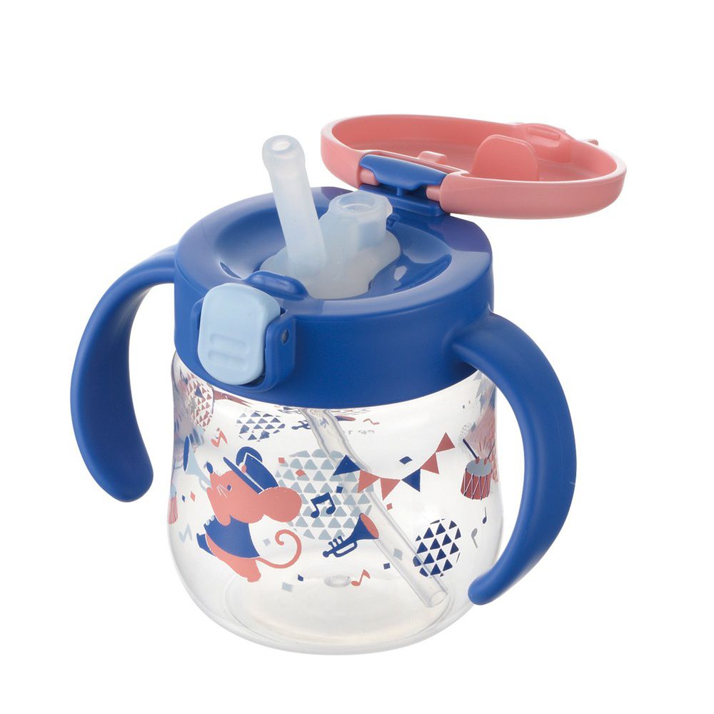 日本 Richell 利其爾 - 第三代 LC 兒童雙握把吸管水杯補充墊圈-2入/包