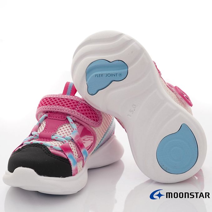 Moonstar日本月星 - 運動休閒童鞋-CRC22908桃(中小童)-機能運動鞋-桃