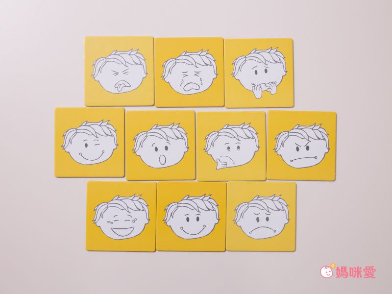 西班牙Akros - 情緒表情遊戲閃卡