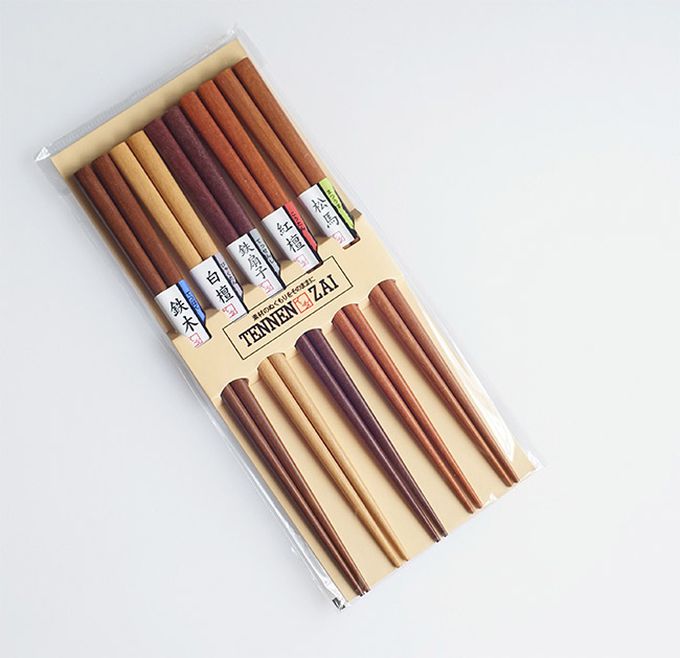 日本石田ISHIDA - 日式和風尖頭尖頭天然竹筷5雙(袋裝)