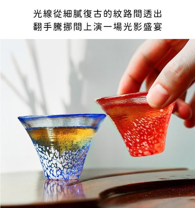 TOYO-SASAKI GLASS 東洋佐佐木 - 日本製 招福系列富士山對杯/酒杯