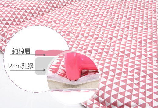 韓國 2cm+透氣乳膠墊睡袋，支撐力UP↑，分散受力保護寶貝脊椎 ♥