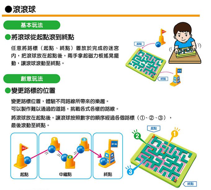 KUMON - 邏輯迷宮-滾球冒險