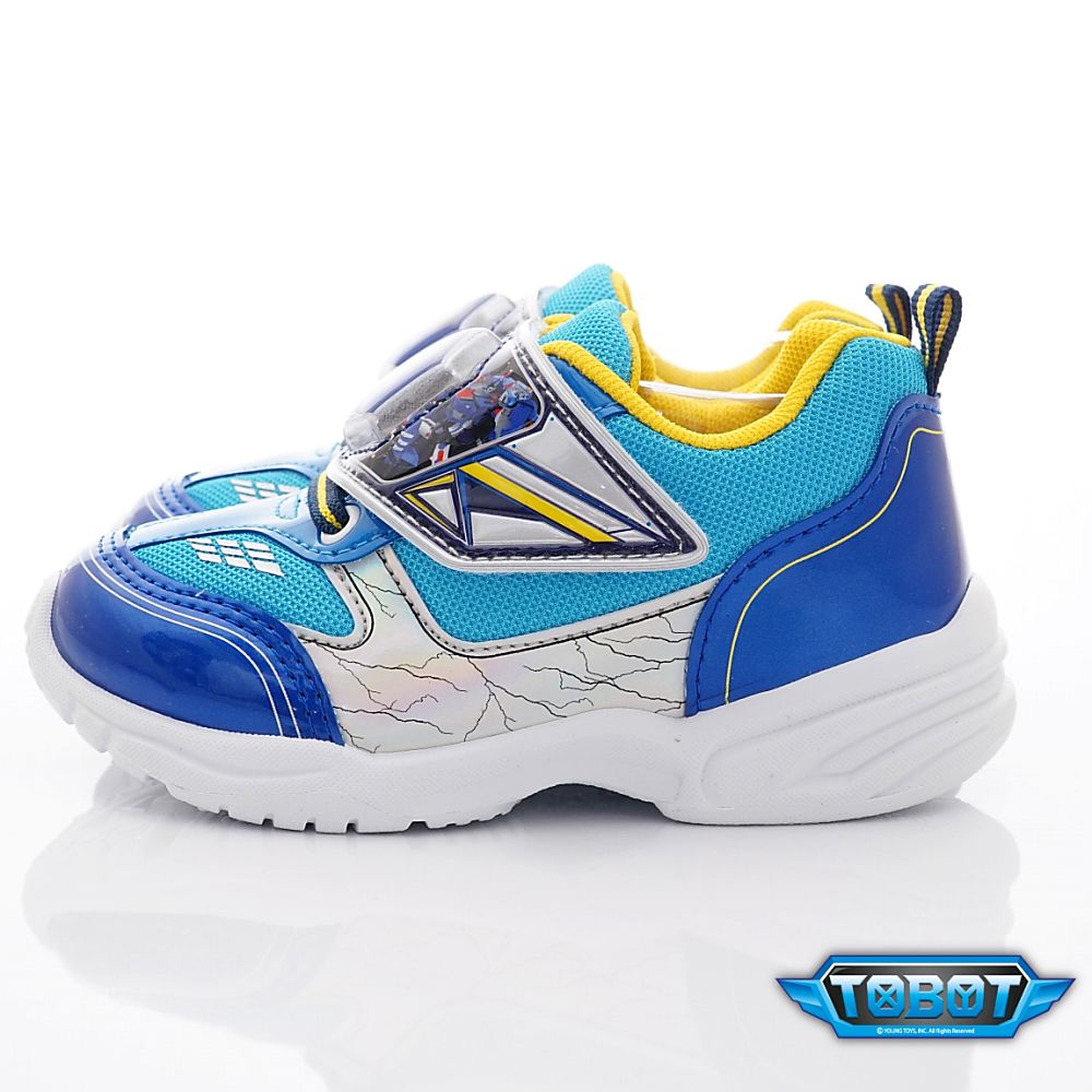 機器戰士TOBOT - 台灣製機器戰士電燈鞋款(中小童段)-運動鞋-藍