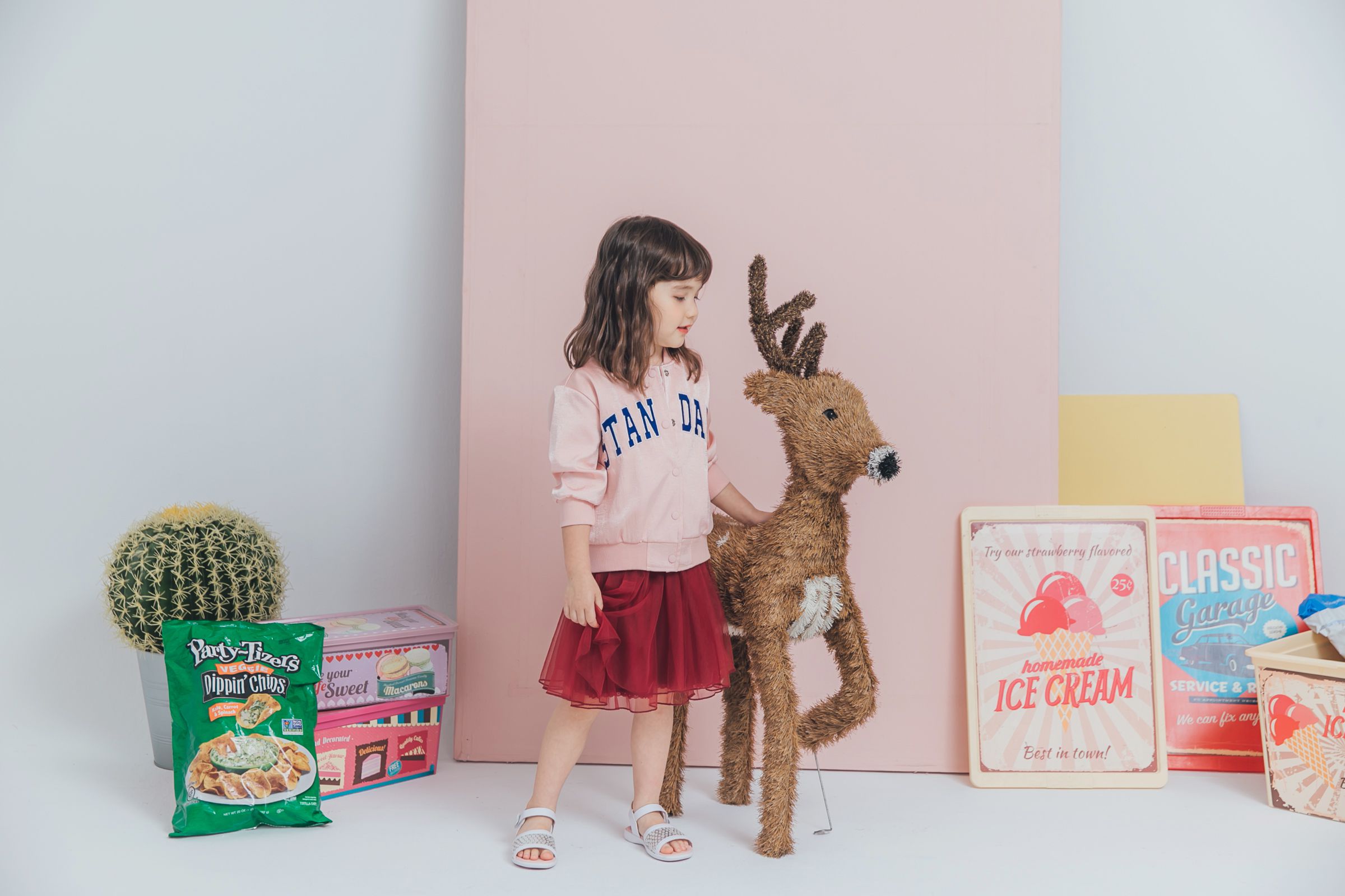 Peachy - 北鼻款*獨家訂製綿柔空氣紗裙-短裙款-性感酒紅