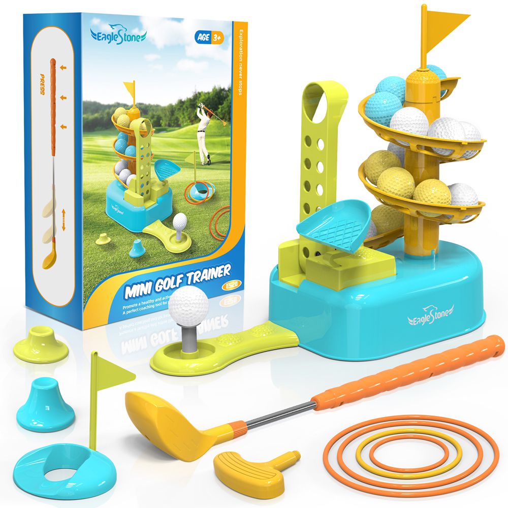 CuteStone - 兒童Golf高爾夫球玩具套裝30件組(福利品盒損出清)