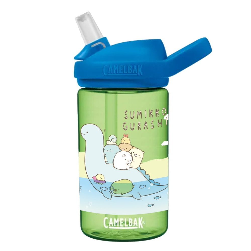 CamelBak - EDDY+ 兒童吸管運動水瓶 角落小夥伴限量款-蜥蜴寶寶-400ml