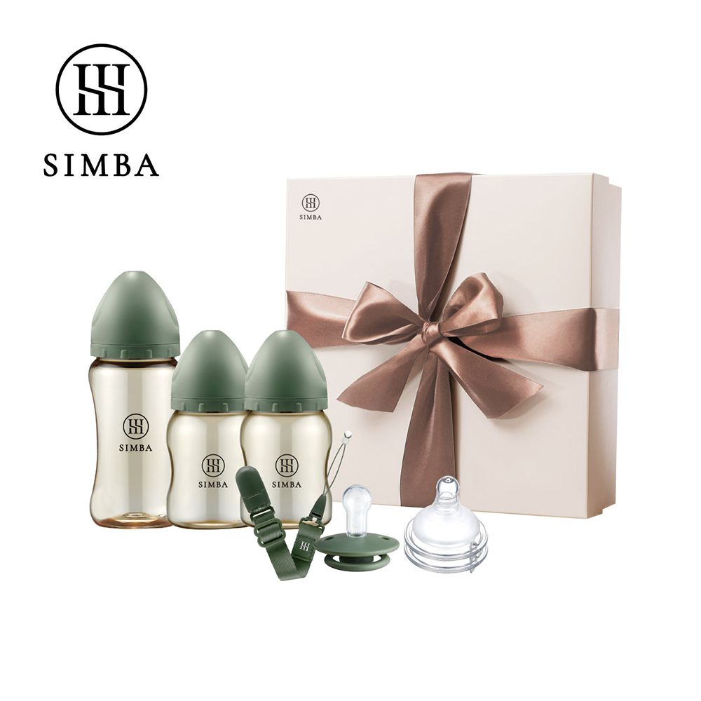 蘊蜜鉑金PPSU新生晨諾禮盒-治綠