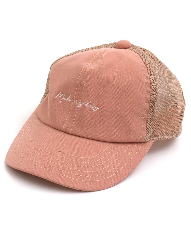 日本 BREEZE - 主角級印花網眼卡車帽-海鷗-綠卡其