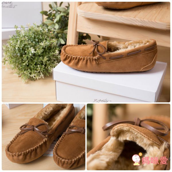 日本Zootie莫卡辛毛毛鞋/短靴/雪靴