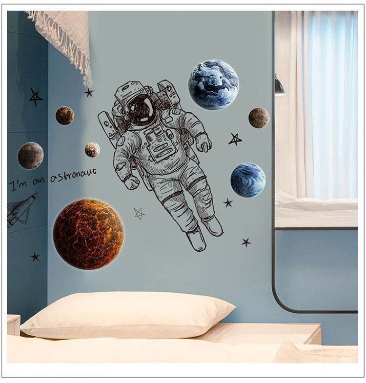 JB Design - 時尚壁貼-太空探索XL8335 (60cm*90cm)