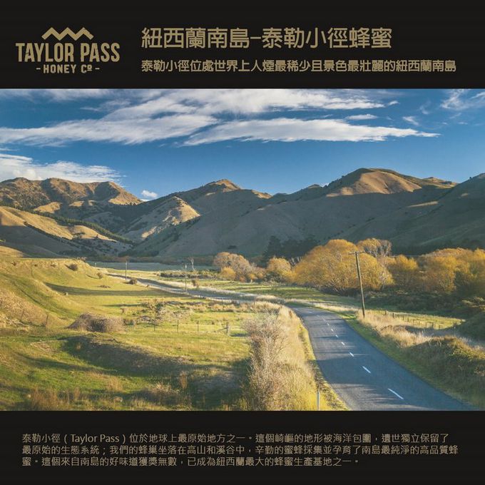 壽滿趣 - TaylorPass紐西蘭活性麥蘆卡蜂蜜 UMF5+-250公克