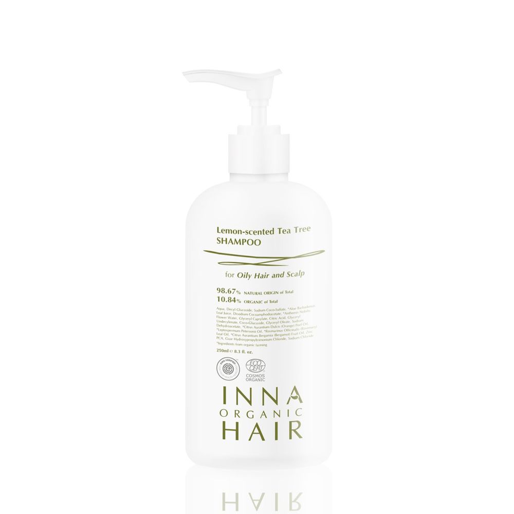 童顏有機Inna Organic - 檸檬茶樹平衡控油洗髮精-250ml