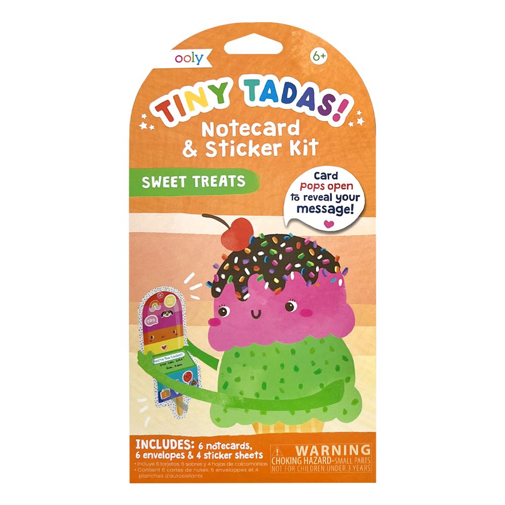 【幼兒益智遊戲】隨行貼紙文青小卡組 (繽紛甜點的世界)