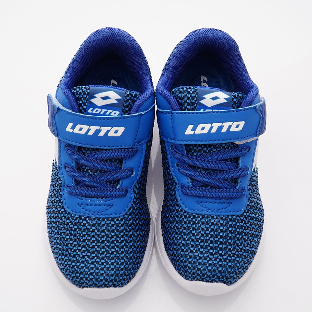 LOTTO樂得 - 潮流輕量慢跑鞋款0056系列(大童段)-丈青